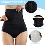 PALAY Women's Shapewear Underwear for Tummy Control featuring 3 Row Buckle & Neoprene Fabric