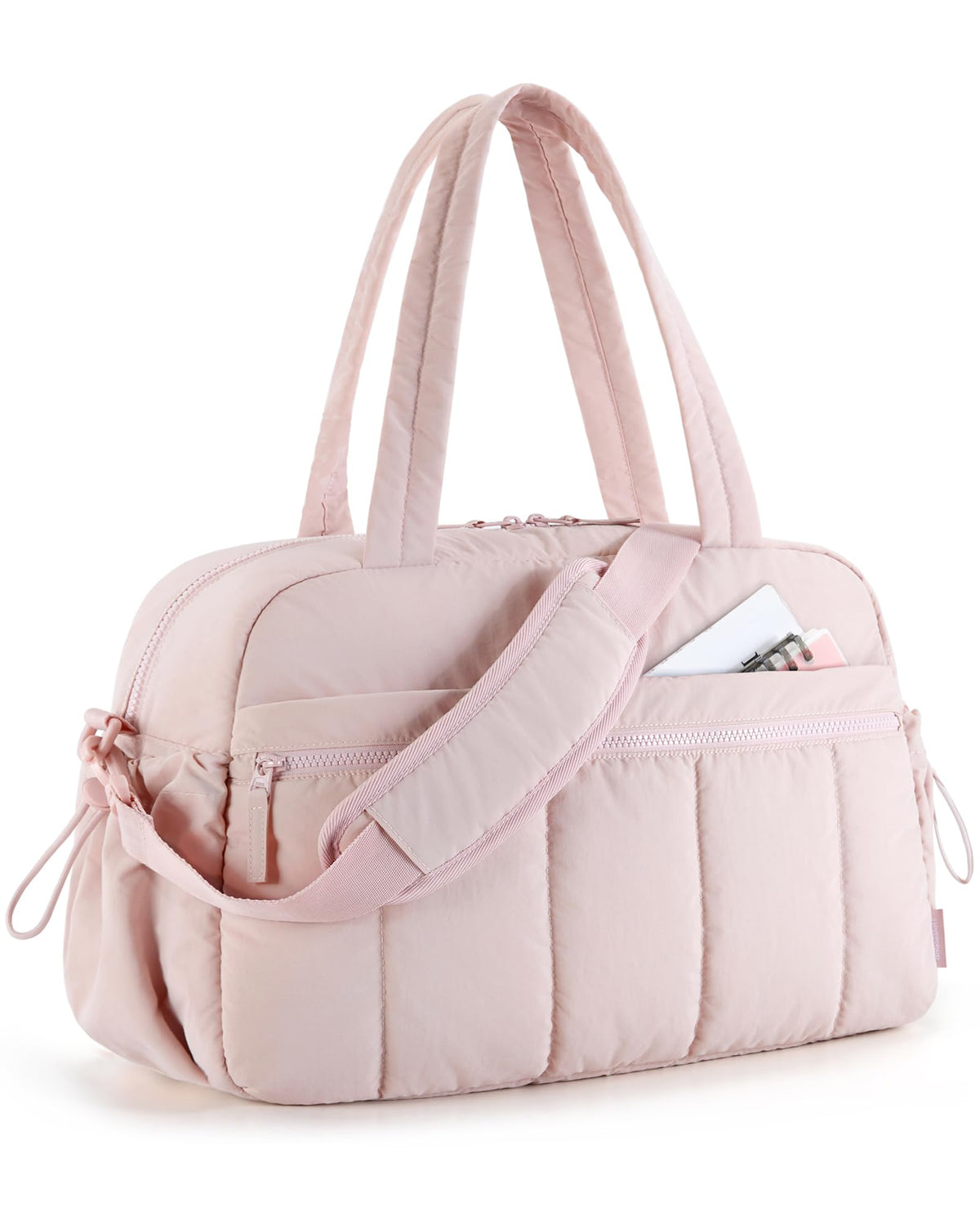 PALAY® Gym Bag for Women Duffle Bag for Travel with Wet Pocket Lightweight Carry on Weekender Water Resistant Shoulder Woman-Pink