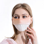 PALAY Women Face Mask for Outdoor Use with UPF 50+ Protection and Adjustable Ties | Ice Silk Breathable Cover