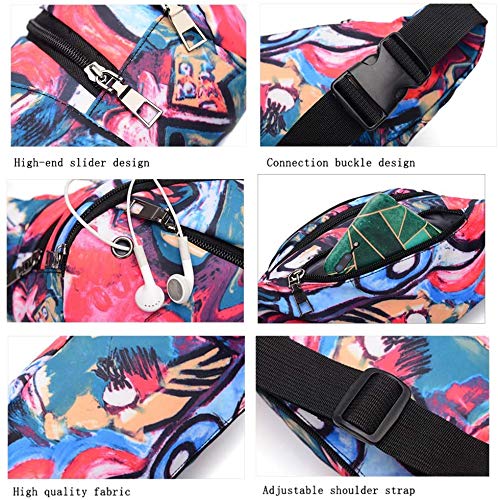 SANNIDHI® Waist Bags for Women Men Waterproof Chest Bag Large Fanny Packs waist pouch Sport Bag for Travel Running Outdoor Sports Cycling