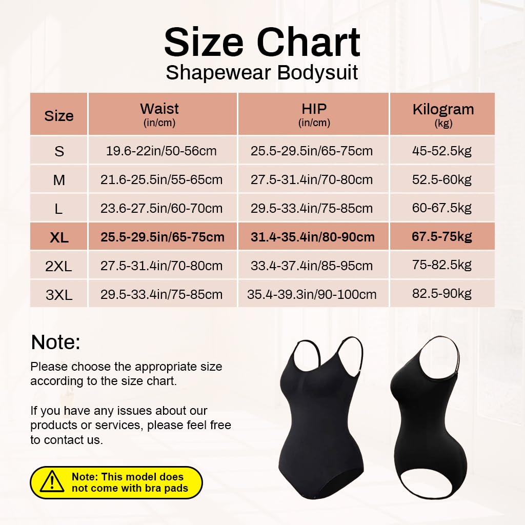PALAY Waist Trainer Bodysuit for Women featuring Adjustable Crotch Buckle and Smooth Nylon Fabric | Seamless Tummy Control Shapewear