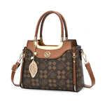 PALAY Women Handbag for Casual and Evening Use with Zip Up Closure and 25x12x20cm PU Design