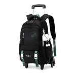 PALAY® School Bag Trolley Rolling Backpack for Girls Boys Elementary Middle School Bags Kids Backpack with 6 Wheels