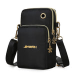 PALAY Small Cross Body Bag for Travel with 3 Layer Storage and Headphone Port | Nylon