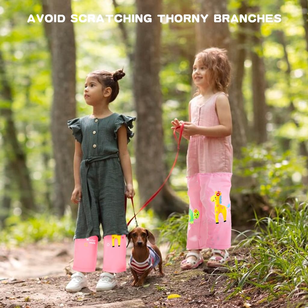 PALAY® Waterproof Hiking Gaiters for Kids Lightweight Leg Gaiters Snow Gaiters Waterproof Windproof Durable Leg Cover Protect for Mountain Snow
