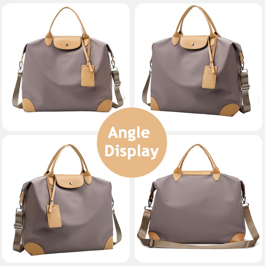 PALAY Women Duffel Bag for Travel with Multiple Compartments 41x16x33cm Waterproof Oxford Fabric