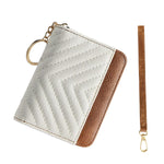 PALAY Card Holder for Women with RFID Blocking and Metal Zipper | 10x2x8cm PU Wallet