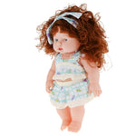 PALAY Baby Girl Vinyl Doll for Kids with Rotatable Arms and Legs 30 cm | Removable Clothes Set