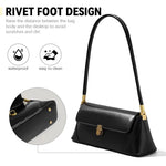 PALAY Shoulder Bag for Women featuring 11 in Handle and Gold Tone Hardware | Vegan Leather Hobo