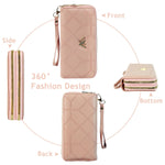 PALAY Hand Purse for Women with Dual Layer Design and 19.5×10 cm Size | PU Leather RFID Wallet