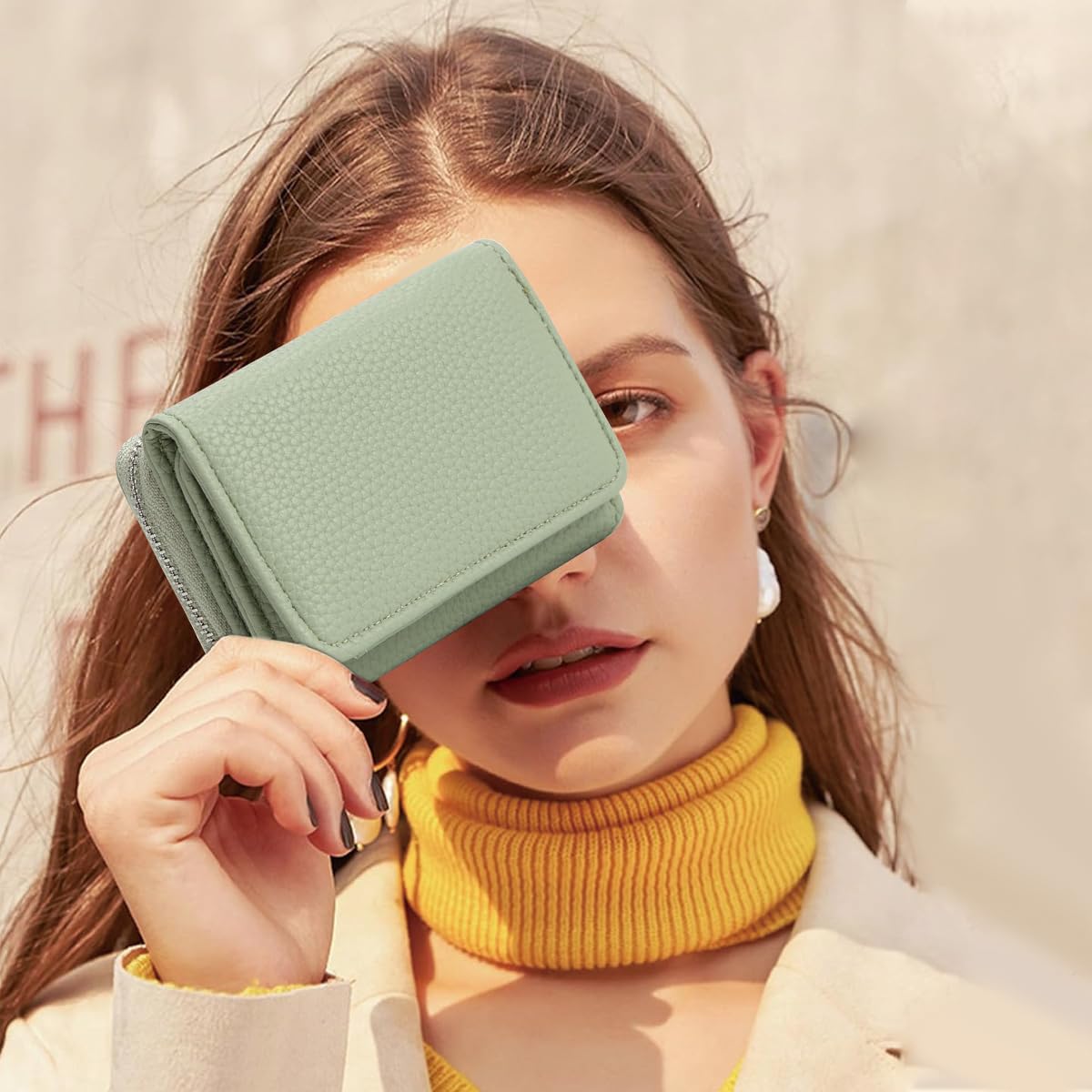 PALAY Small Wallet for Women 10x8x4cm with Multi Compartment Design and PU Leather | Travel Purse