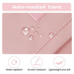 PALAY School Bag for Girls with Multi Zipper Compartments 15.6 in Laptop Space | Oxford Cloth Pink Backpack