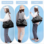 PALAY Gym Tote Bag for Women with Wet Dry Compartment and Waterproof Oxford Cloth