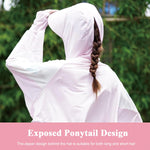 PALAY Sun Protection Hoodie for Women with UPF 50+ UV Block Fabric | Quick Dry Pink Jacket