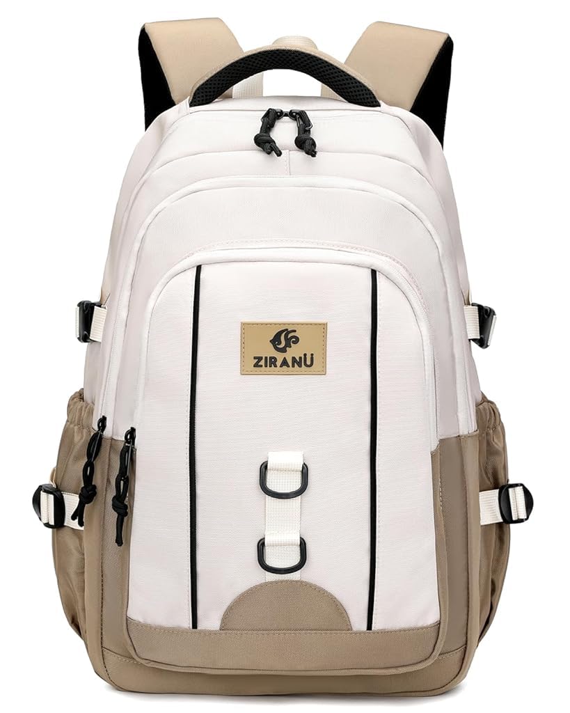 PALAY® School Bag for Women Men Teenagers School Backpack College Daypack with 15.6 Inch Laptop Compartment, Large Lightweight Casual School Bag for School or Travel