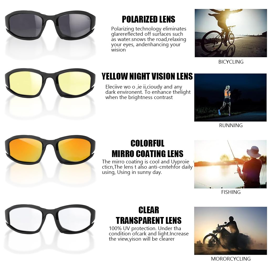 PALAY® Men Cycling Goggles Sport Goggles UV400 Riding Goggles