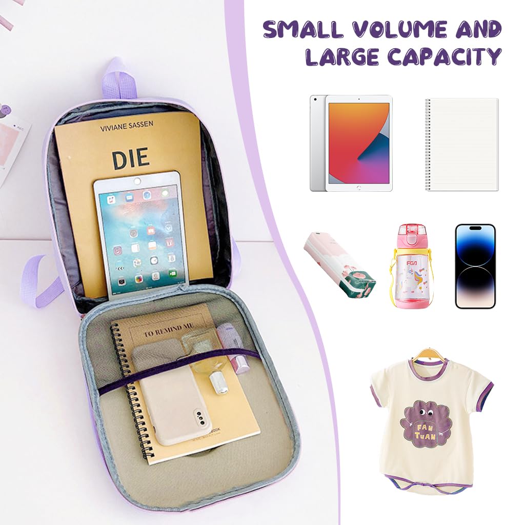 PALAY Kindergarten Backpack for Girls featuring Elsa Design with 26x32 cm Waterproof Build | Ideal Preschool Gift for Ages 2–5