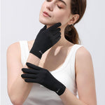 PALAY Sun Protection Gloves for Women with UPF 50+ and Non Slip Grip | Ice Silk Cooling 21cm Full Finger Design