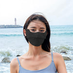 PALAY Sun Protection Face Cover for Women with Adjustable Ear Loops and Ice Silk Fabric | 3PCS Washable Outdoor UV Mask