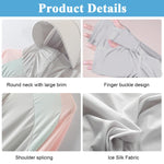 PALAY Sun Protection Hoodie for Women with Brim and Full Zip UPF 50+ | Quick-Dry Grey