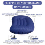 PALAY Inflatable Camping Pillow for Travel and Hiking featuring Easy Inflation & TPU Comfort | 40x31cm Ultralight Design