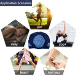 PALAY Flower Turban Cap for Women featuring Side Flower Design and Soft Stretch Fabric | Elegant Chemo Beanie and Sleep Hat