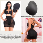 PALAY Hip Pads for Women with High Waist Butt Lifter Design 2PCS Black | 74cm Waist