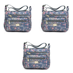 PALAY Crossbody Bag for Women with Multi Pocket Design and Adjustable Strap | 3 PCS Nylon Set