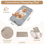 PALAY Diaper Bag Backpack for Travel with Waterproof Changing Pad and Multi Compartments | Comfortable Padded Straps for Mothers