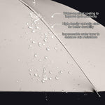 PALAY Big Umbrella for Men with 132cm Canopy and Auto Open | 8 Fiber Ribs Oxford Beige