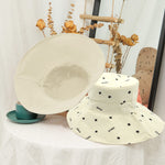 PALAY Bucket Hat for Women featuring Reversible Solid & Print Design with 9.5cm Brim | Breathable Cotton Sun Protection