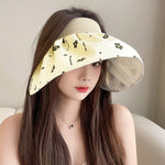 PALAY Sun Hat for Women with 5.12 in Wide Brim featuring Open Crown Straw Headband | UV Protection