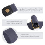 PALAY No Buckle Elastic Belt for Women and Men featuring Invisible Stretch Fit Up to 48 in | Black