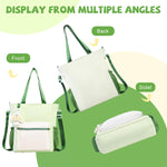 PALAY Tote Bag for Women featuring Removable Shoulder Strap with 27x34cm Capacity | Nylon Crossbody Purse for Girls