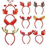 PALAY® 10Pcs Kids Chirstmas Headbands Elk Antler Headbands Chirstmas-themed Headbands for Kids Chirstmas Headbands for Girls Chirstmas Party Dress Up Christmas Headband for Chirstmas Party