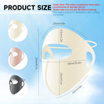 PALAY Full Face Mask for Sun Protection with UPF 50+ 3D Forehead Design and Ice Silk | Women
