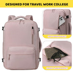 PALAY Travel Backpack for Women with Dual Handle and Shoe Compartment 29x14x44cm | Compact Laptop Bag