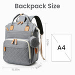 PALAY® Baby Diaper Bag Backpack Mommy Diaper Backpack Large Capacity Diaper Bag, Nylon Lightweight Diaper Bag Maternity Backpack Diaper Bags for Mom for Travel Baby Bags for Mothers Carry