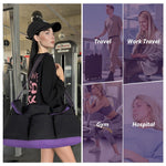 PALAY Women Gym Bag for Travel and Fitness with Shoe Compartment and Wet Pocket | Lightweight Nylon Carry On