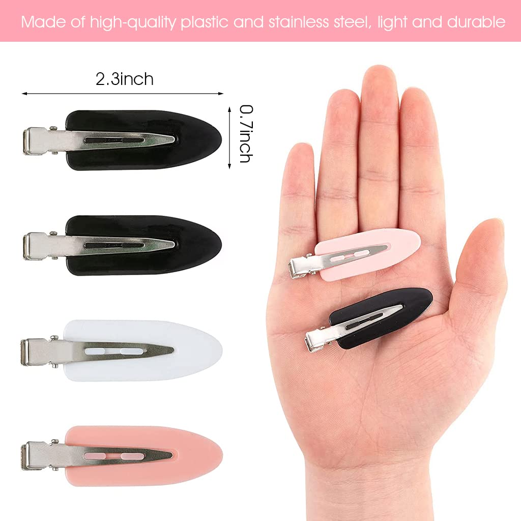 PALAY Hair Clips Set for Styling Bangs and Makeup | 16PCS No Bend 6cm Creaseless Barrettes