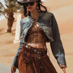 PALAY Waist Belt for Women featuring Vintage Concho Buckle and PU Leather Style | Western Cowgirl Accessory for Dresses and Jeans