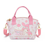 PALAY Hand Bag Small Tote for Girls with Removable Strap and Pink Melody Design | PU Leather