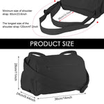 PALAY Gym Bag for Workout and Travel with Zippered Shoe Compartment and Polyester Fabric