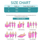 PALAY Beach Wear for Women featuring Butterfly Print Cover Up 108cm Lightweight Dress