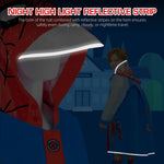 PALAY Raincoat for Kids with Wide Brim Hood and Backpack Cover | EVA Knee Length Jacket