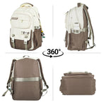 PALAY Backpack for Women with USB Charging Port 14 Inch Laptop Compartment | Canvas School and Travel Bag