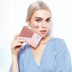 PALAY Small Women's Wallet for Travel and Daily Use with 4 Card Slots and Zipper Coin Pocket | Soft PU Leather Heart Tassel Design Gift for Ladies