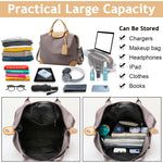 PALAY Women Duffel Bag for Travel with Multiple Compartments 41x16x33cm Waterproof Oxford Fabric