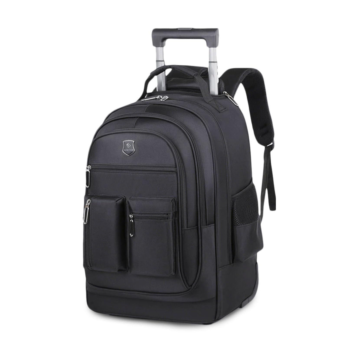PALAY Trolley Luggage Backpack for Travel with Telescopic Handle and Waterproof Oxford Cloth 32x22x50cm