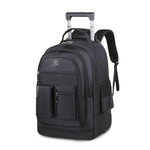 PALAY Trolley Luggage Backpack for Travel with Telescopic Handle and Waterproof Oxford Cloth 32x22x50cm